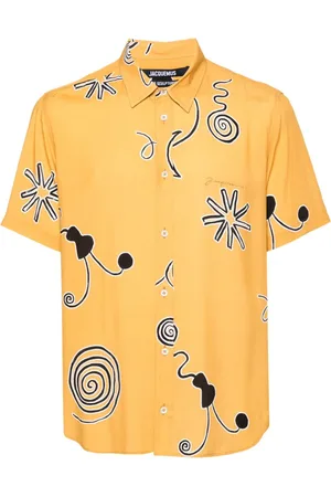 Jacquemus Camisa Mello con estampado en espiral