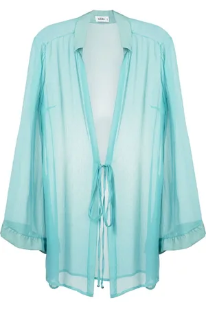 AMIR SLAMA Blusa con lazo frontal