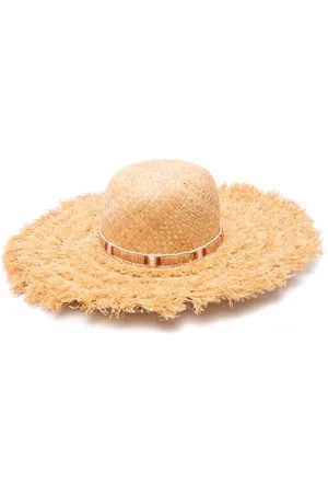 Borsalino Sombrero con diseño deshilachado