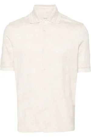 Paul Smith Camisa con motivo floral en jacquard