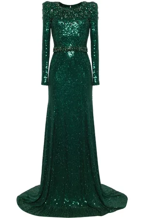 Jenny Packham Vestido de fiesta Georgia con lentejuelas