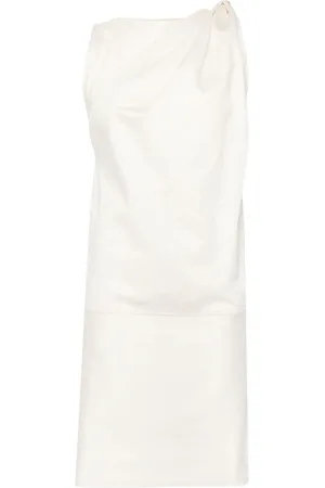 Totême Vestido midi Shoulder-Twist