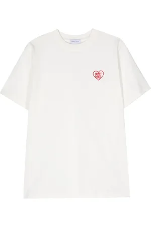 Family First Camiseta con logo bordado