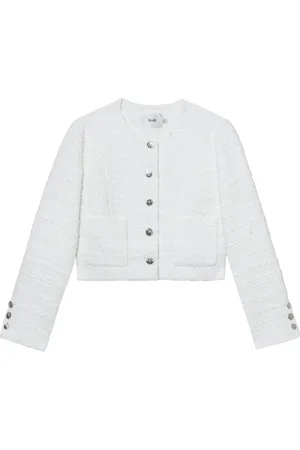 B+AB Chaqueta de tweed con botones