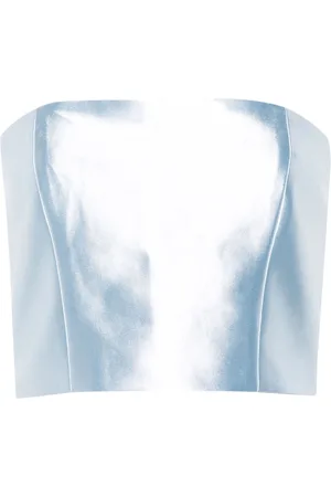ROTATE Top corto Shiny Suiting
