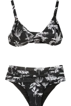 Lygia & Nanny Bikini Marianne con estampado gráfico