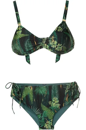 Lygia & Nanny Bikini Marcela con estampado abstracto