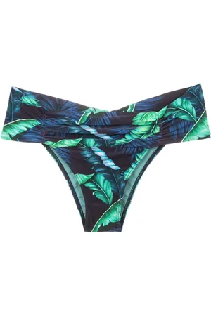 Lygia & Nanny Bragas de bikini Jasper con hojas estampadas