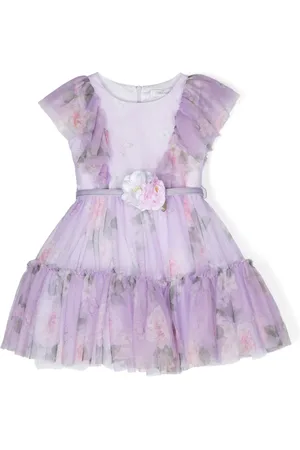 MONNALISA Vestido de fiesta con estampado floral