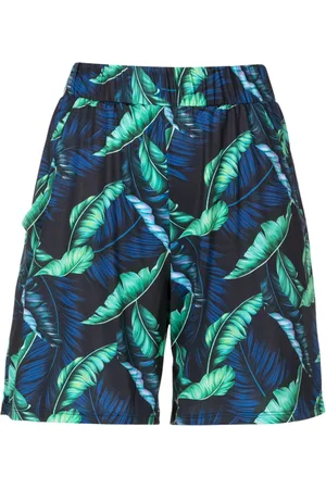 Lygia & Nanny Shorts Iara con hojas estampadas