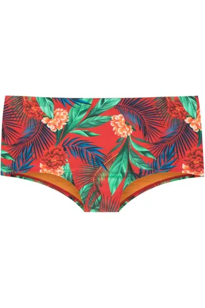 Lygia & Nanny Bañador Copacabana con estampado botánico