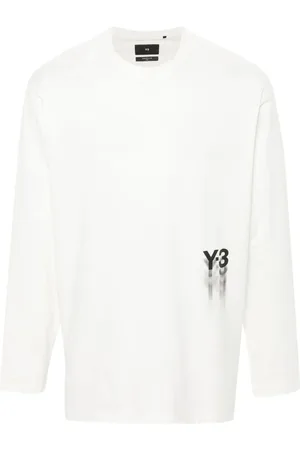 Y-3 Camiseta GFX de algodón con logo estampado