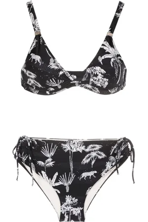 Lygia & Nanny Bikini Marcela con estampado gráfico