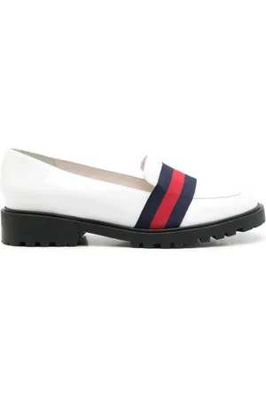 Sarah Chofakian Mocasines Jockey con detalle de tira