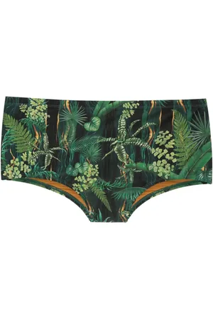 Lygia & Nanny Bañador Copacabana con jungla estampada