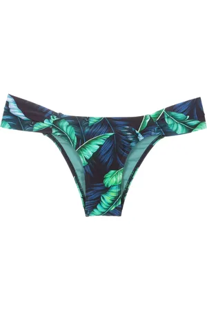 Lygia & Nanny Bragas de bikini Ritz con hojas estampadas