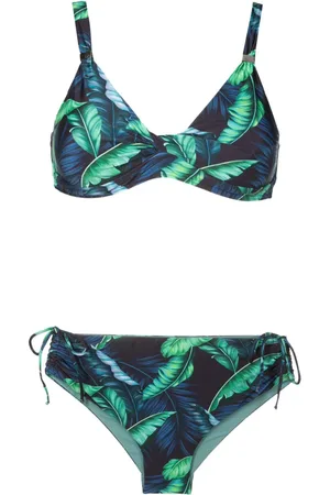 Lygia & Nanny Bikini Marcela con estampado abstracto