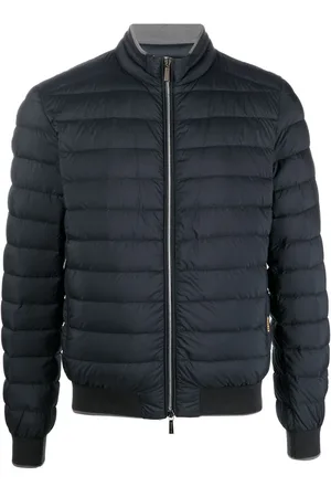 MOORER Chaqueta acolchada con cremallera