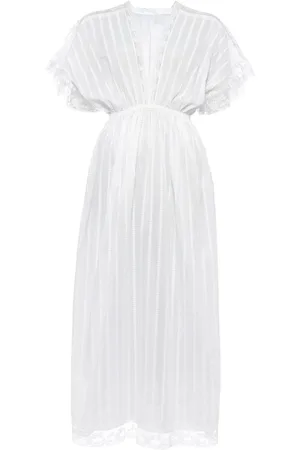 ERES Vestido de noche Douceur con ribete de encaje