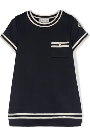 Moncler Vestido corto con aplique del logo