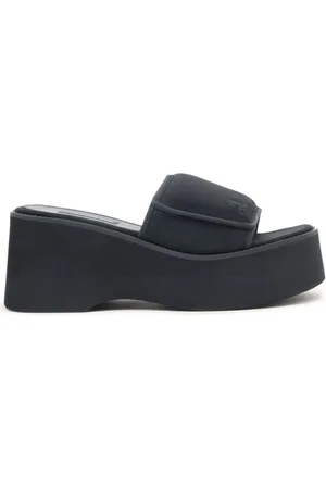 Courrèges Sandalias Scuba Wave con plataforma de 75 mm