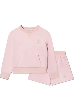 Moncler Conjunto con logo bordado