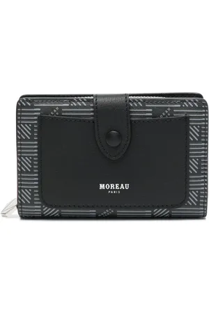 MOREAU Cartera con monograma estampado