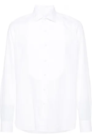 TAGLIATORE Camisa plisada