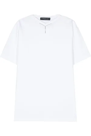 Y / PROJECT Camiseta con aplique del logo