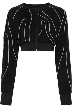 Y-3 Chaqueta corta con costuras