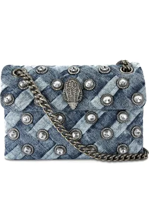 Kurt Geiger Bandolera Crystals Kensington vaquera mini