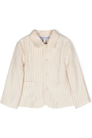 Emporio Armani Blazer a rayas diplomáticas