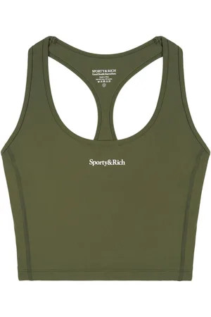 Sporty & Rich Top Serif Logo sin mangas