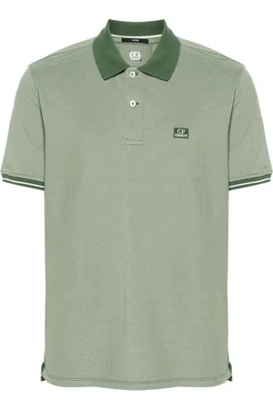 C.P. Company Polo con parche del logo
