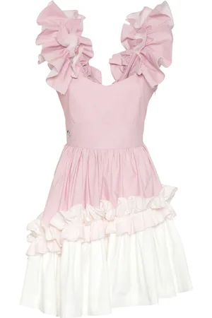 Philipp Plein Vestido corto con volantes