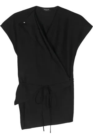 Fabiana Filippi Blusa asimétrica cruzada