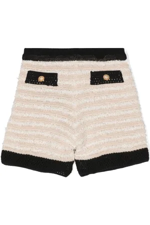 Balmain Pantalones cortos deshilachados