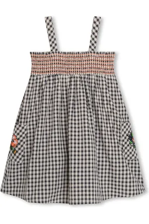 Kenzo Vestido sin mangas a cuadros