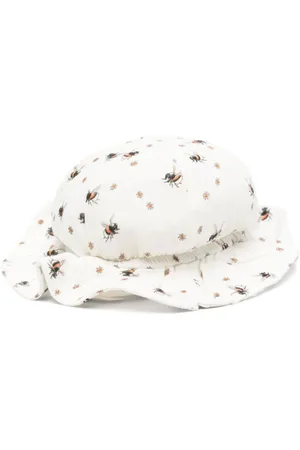 Molo Sombrero de verano con abeja estampada