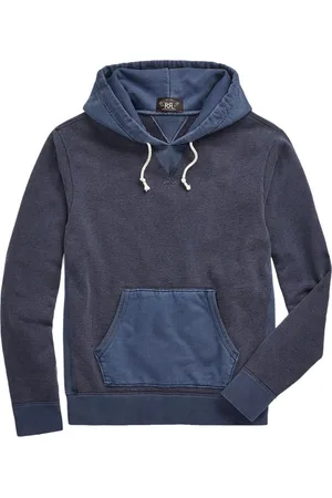 Ralph Lauren Sudadera con capucha y diseño de dos tonos