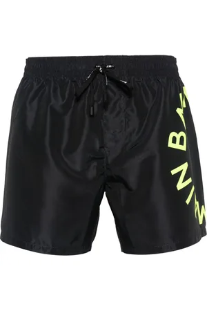 Balmain Bañador con logo estampado