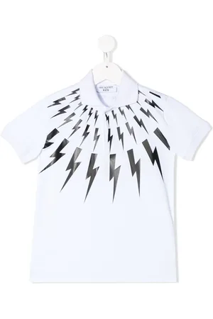 Neil Barrett Polo con estampado Thunderbolt