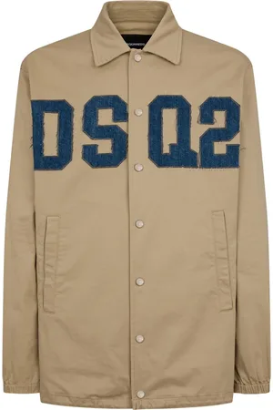 Dsquared2 Sobrecamisa con aplique del logo