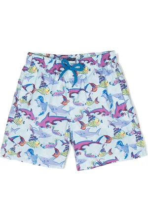 Vilebrequin Bañador con motivo de peces