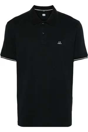 C.P. Company Polo con parche del logo