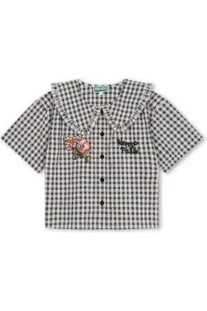Kenzo Camisa con logo bordado