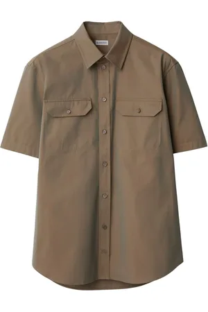 Burberry Camisa con bolsillos de solapa