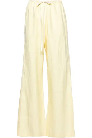 FORTE FORTE Pantalones palazzo con bolsillos