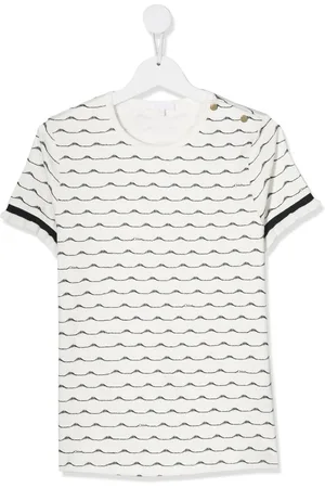 Chloé Camiseta con estampado de costuras