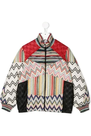 Missoni Chaqueta bomber con detalles de punto
